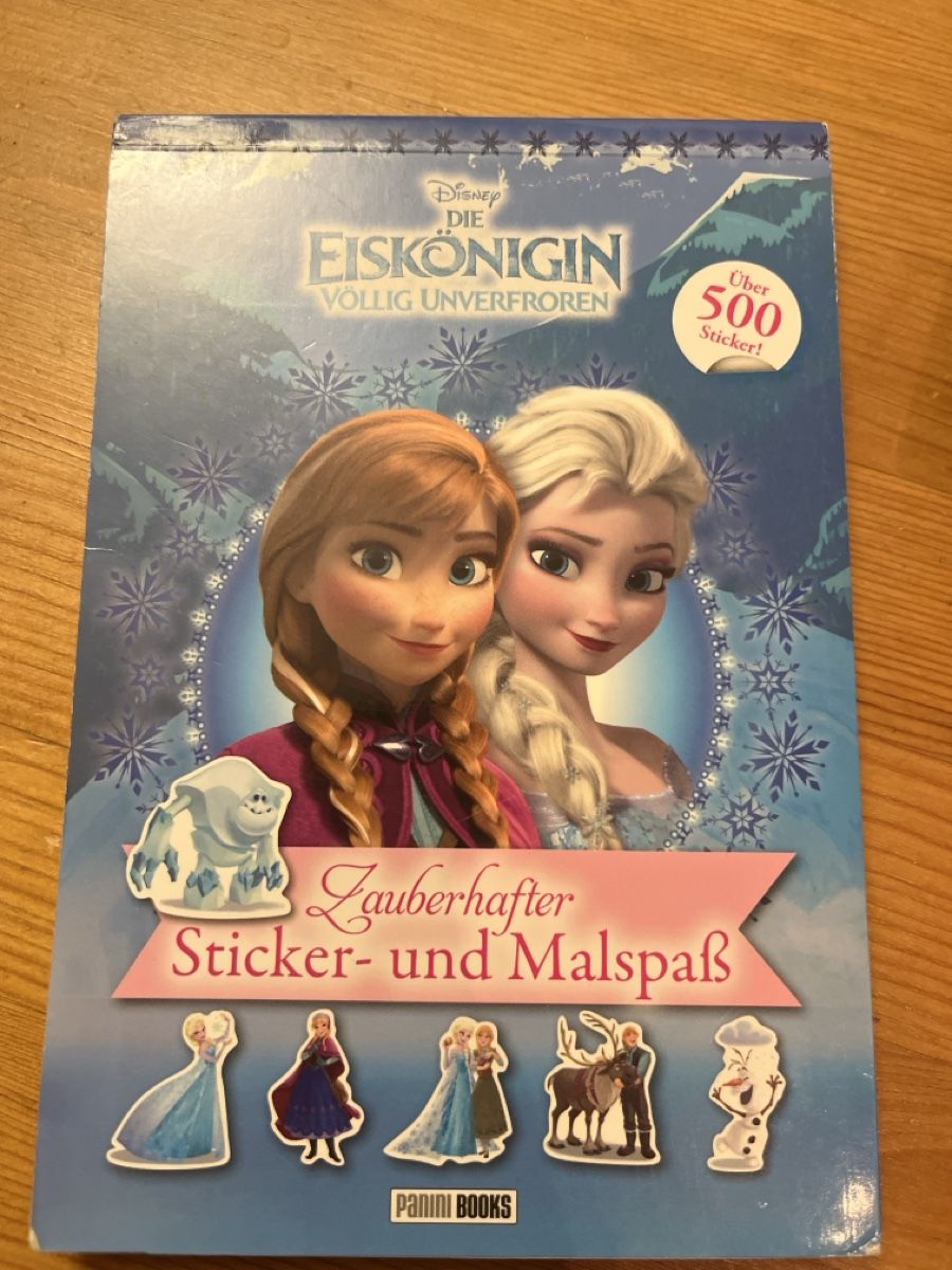 Autocollants: Eiskönigin Malblock Stickerblock – D'occasion à Andelfingen par estark