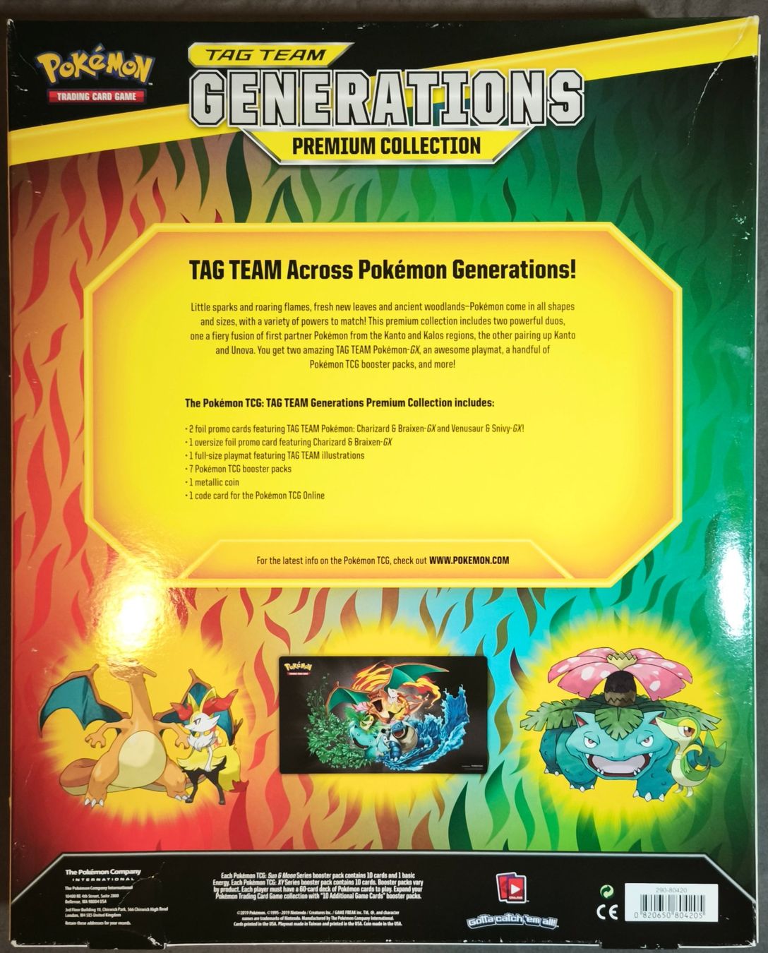 Pokémon Carte collezionabili: Pokémon TAG TEAM Generations Premium Collection Box – Nuovo e nell'imballaggio originale da Hochdorf venduto da H-V0iD 1