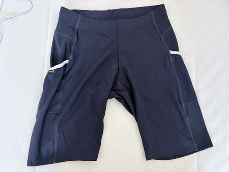 Herren Laufshorts mit Kompression Fusion dunkelblau