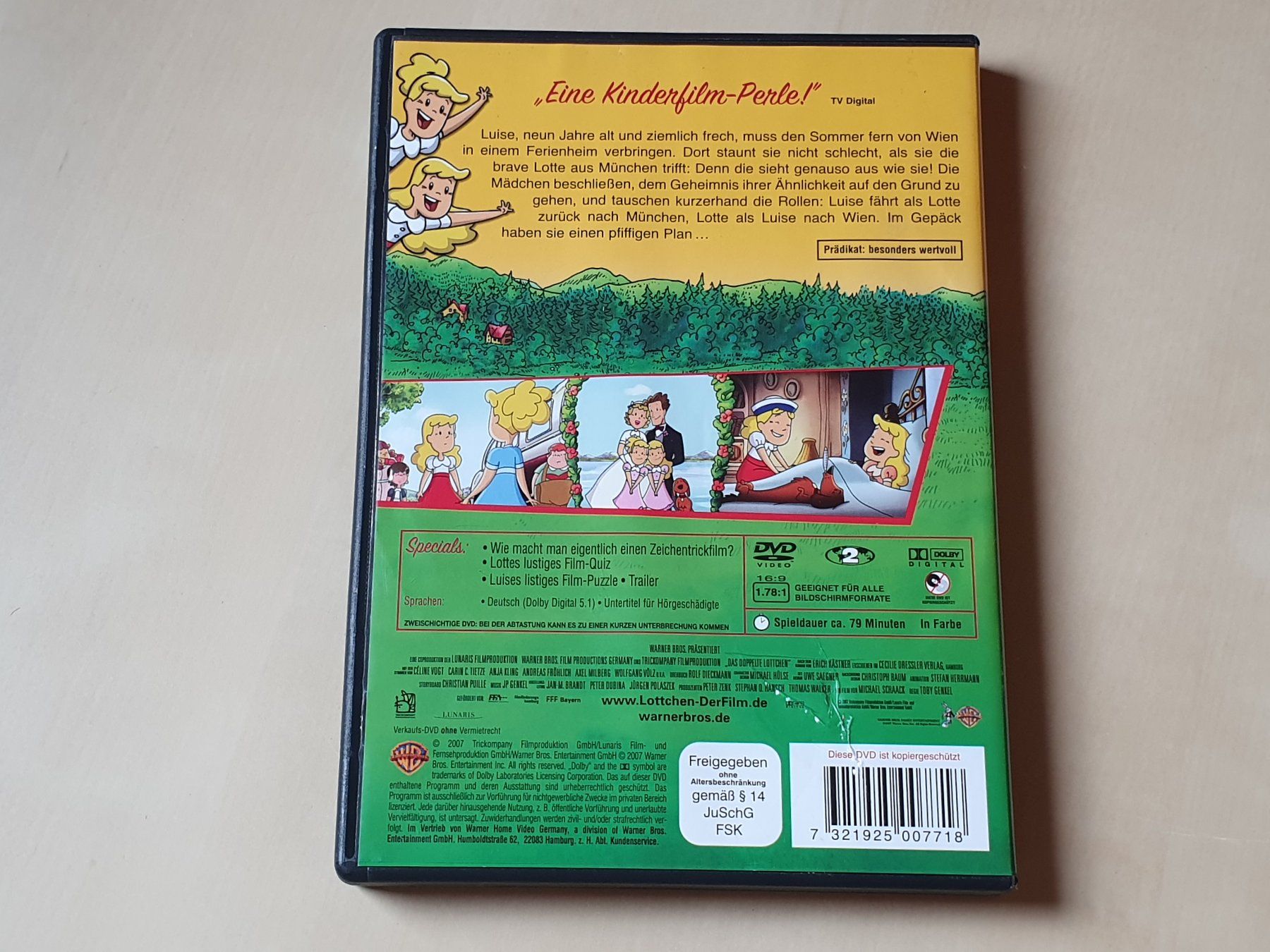 Tous les DVDs: Das Doppelte Lottchen – D'occasion à Stansstad par collectorsshop 1