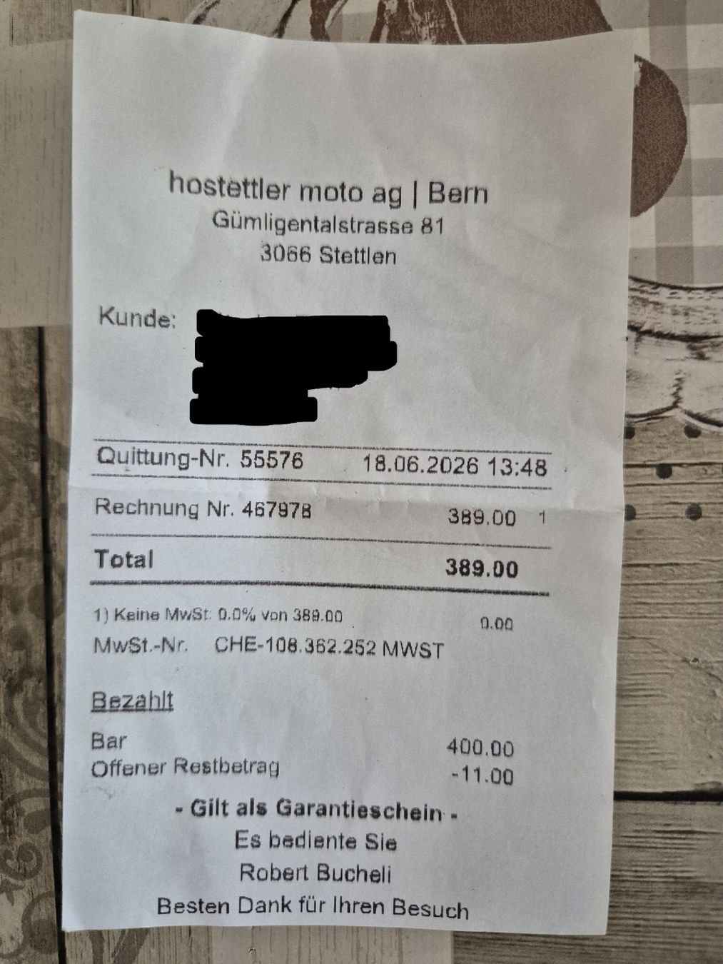 Jacken: Motorradjacke Pando Moto – Neu und originalverpackt aus Kaufdorf von Easy_fischli 3