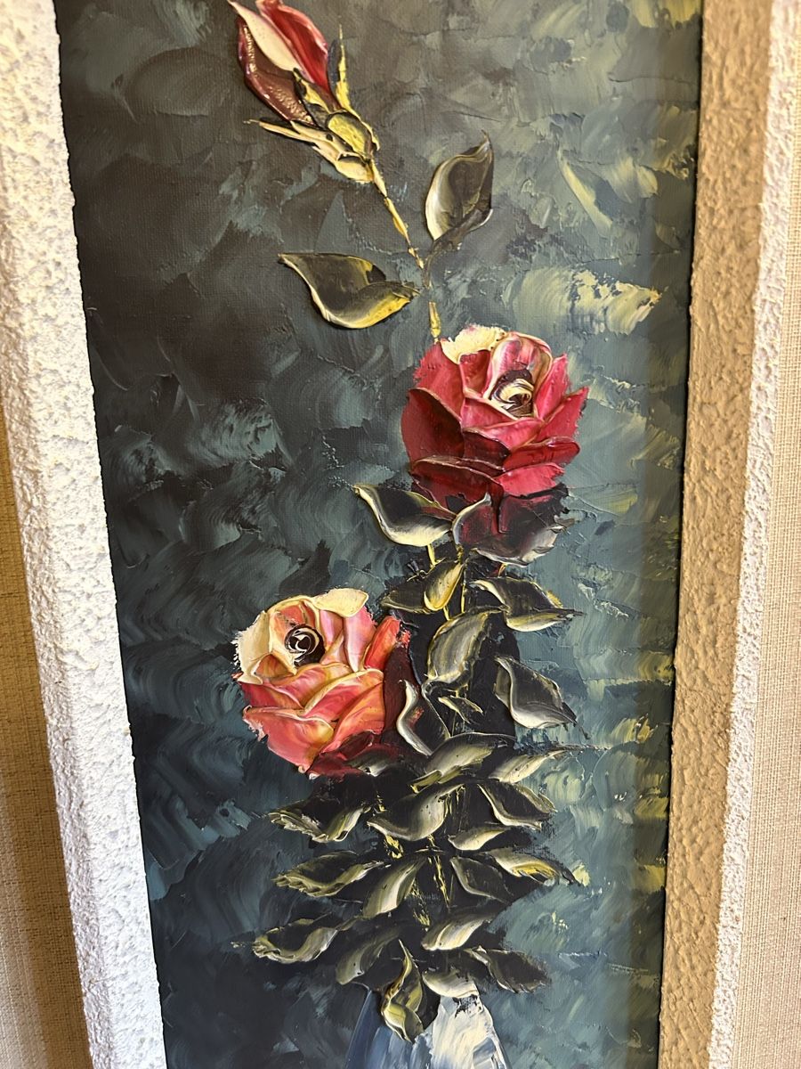 Tableaux: Zu verkaufen ein wunderschönes Rosen bild  – D'occasion à Gwatt (Thun) par ate_6ng8 1