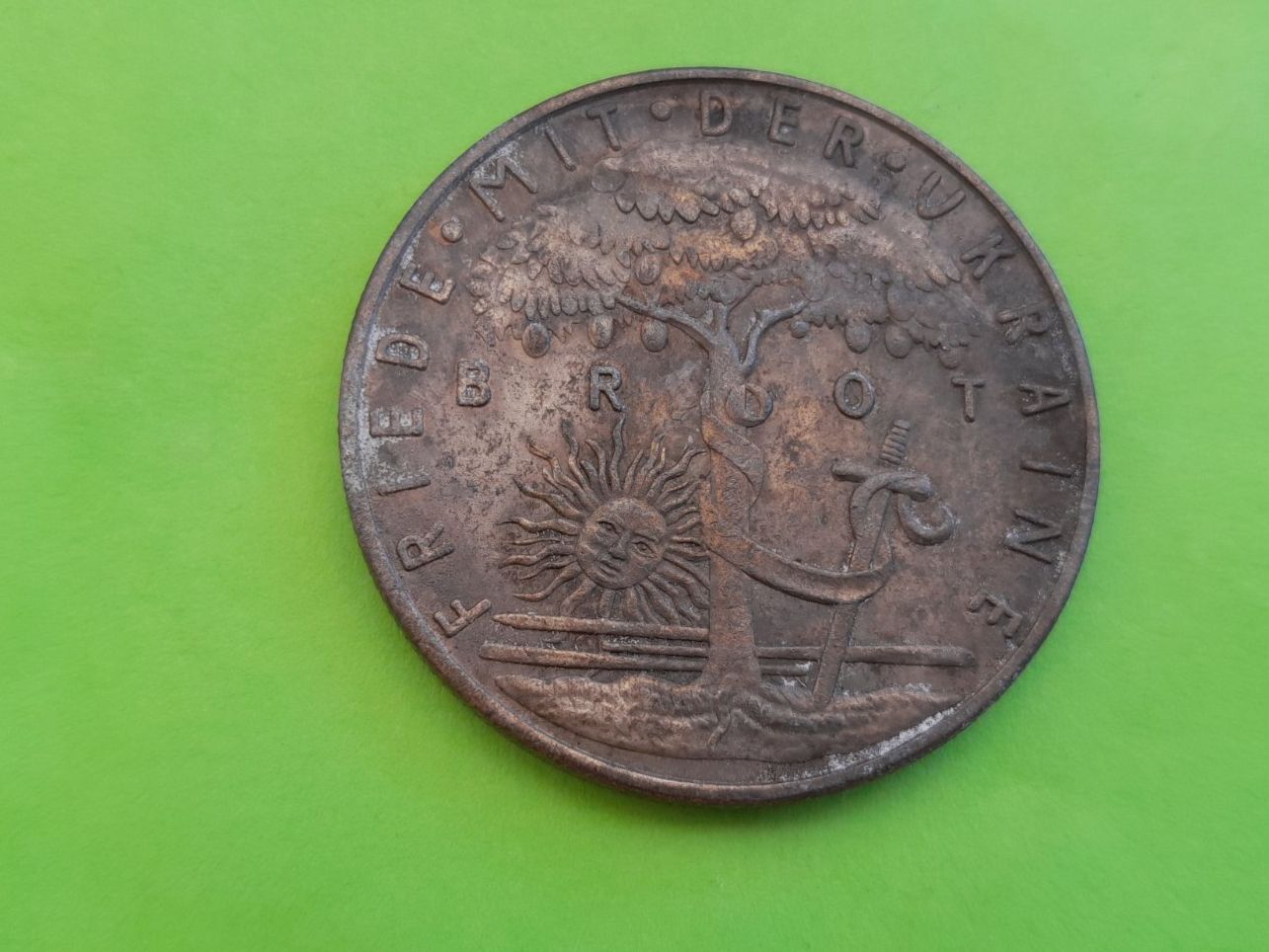 Tutti le monete: Medal Ukraine 1918, 20g – Usato da Aarau venduto da Reto_BA_01