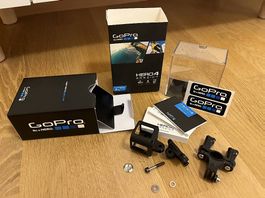GoPro Hero4 Session Halterung und Originalverpackung
