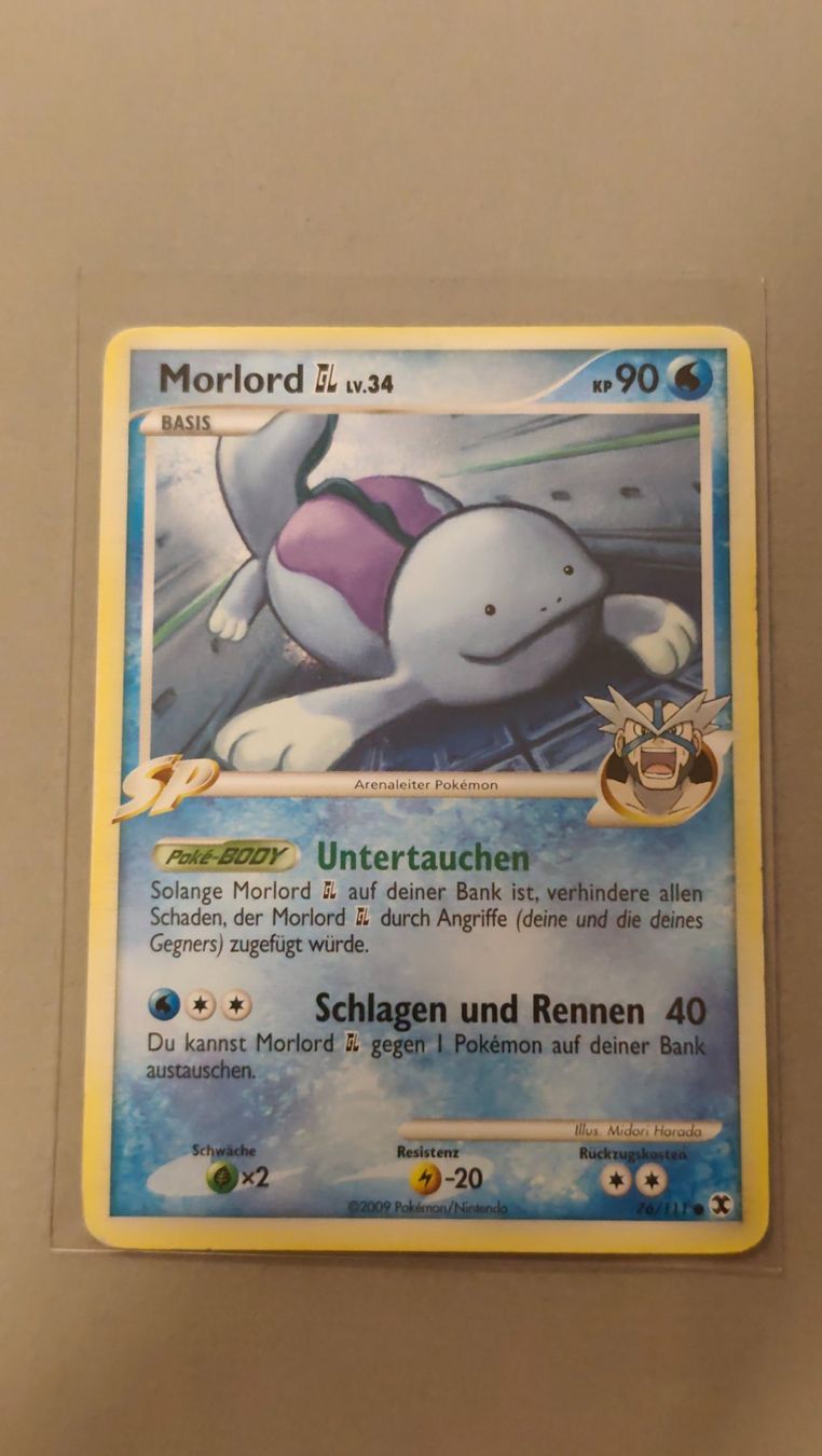Pokémon Carte collezionabili: Morlord LV.34  - Aufstieg der Rivalen – Usato da Kehrsatz venduto da Riyouu 2