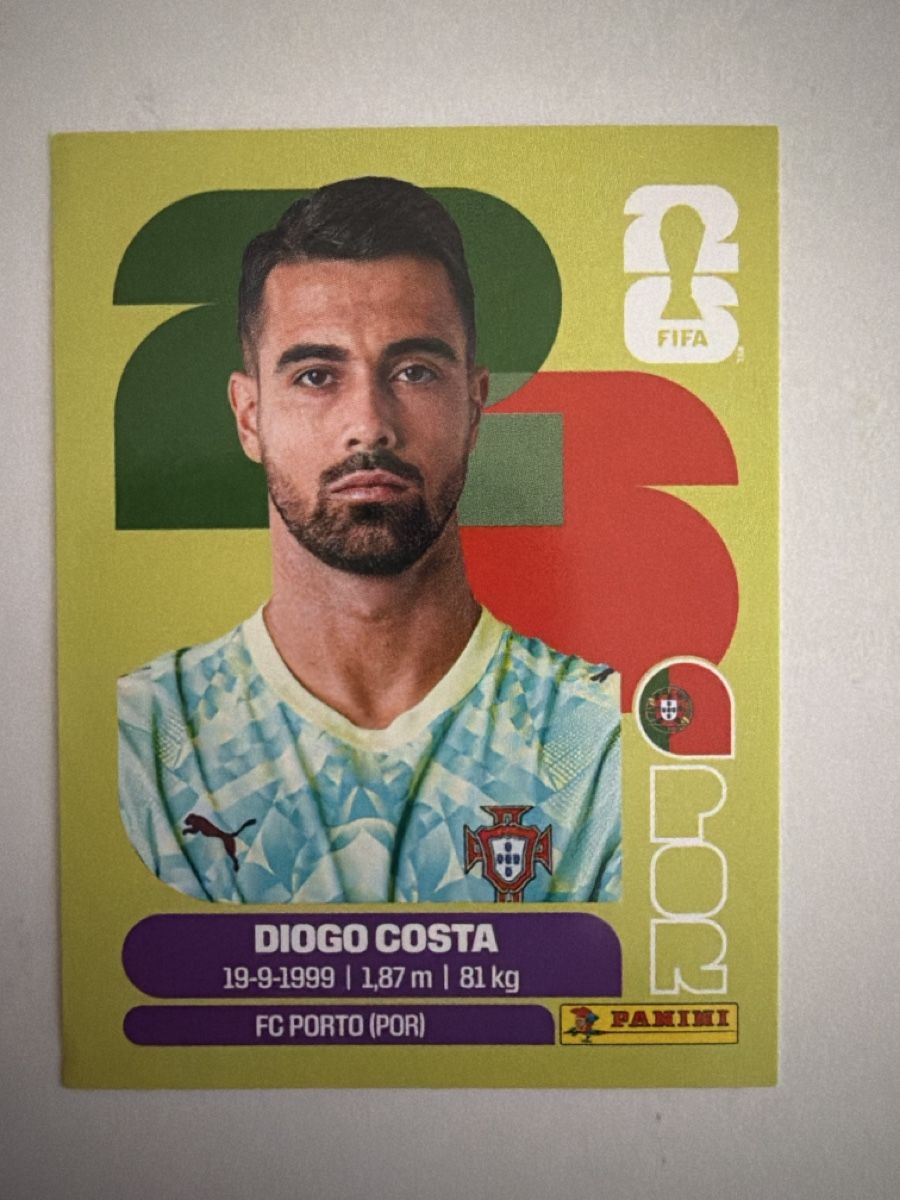 Panini Carte collezionabili: Panini POR 2 Diogo Costa – Nuovo (secondo la descrizione) da Leytron venduto da airlines00