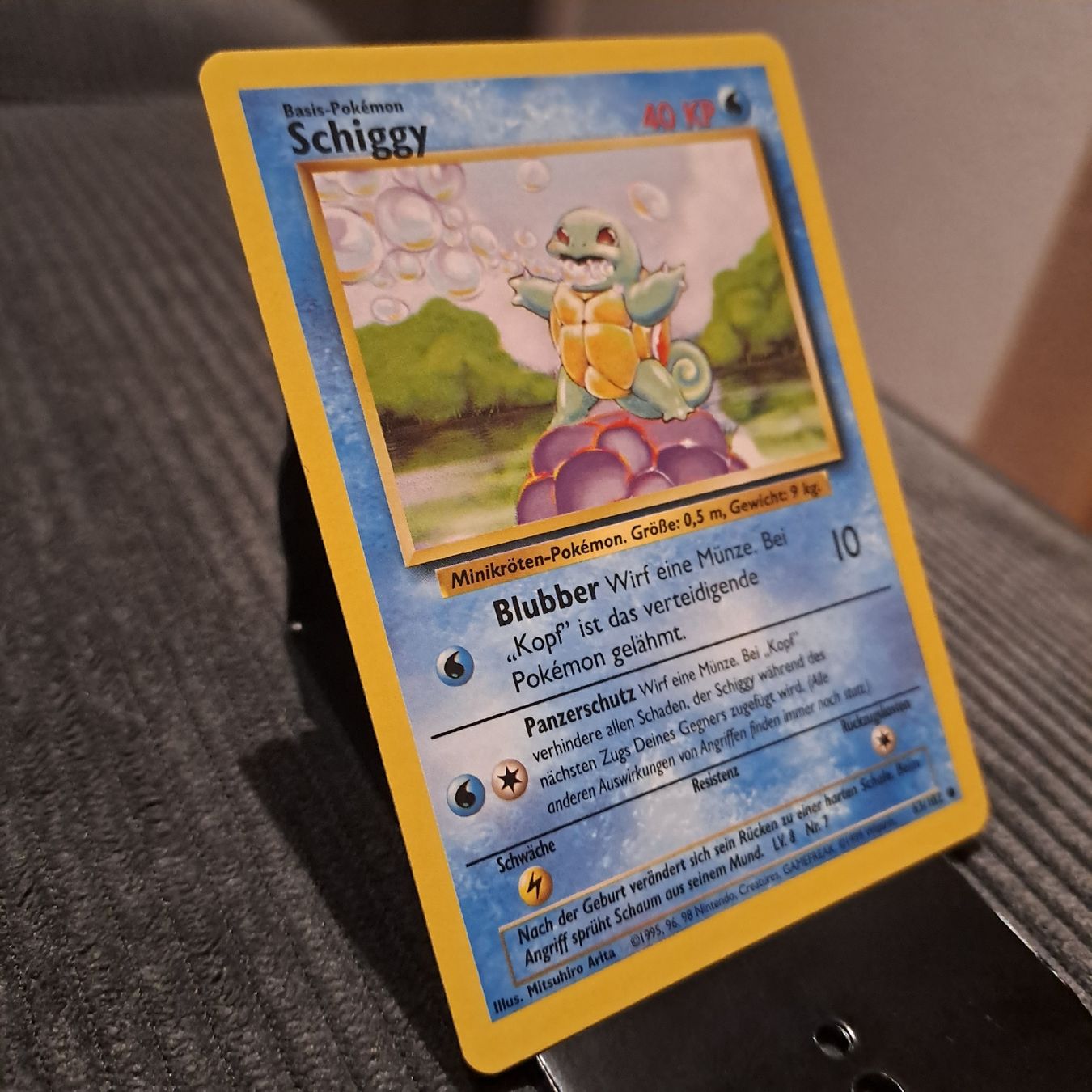 Pokémon Carte collezionabili: Schiggy, Base Set 63/102 – Usato da Düdingen venduto da Ruge91 1