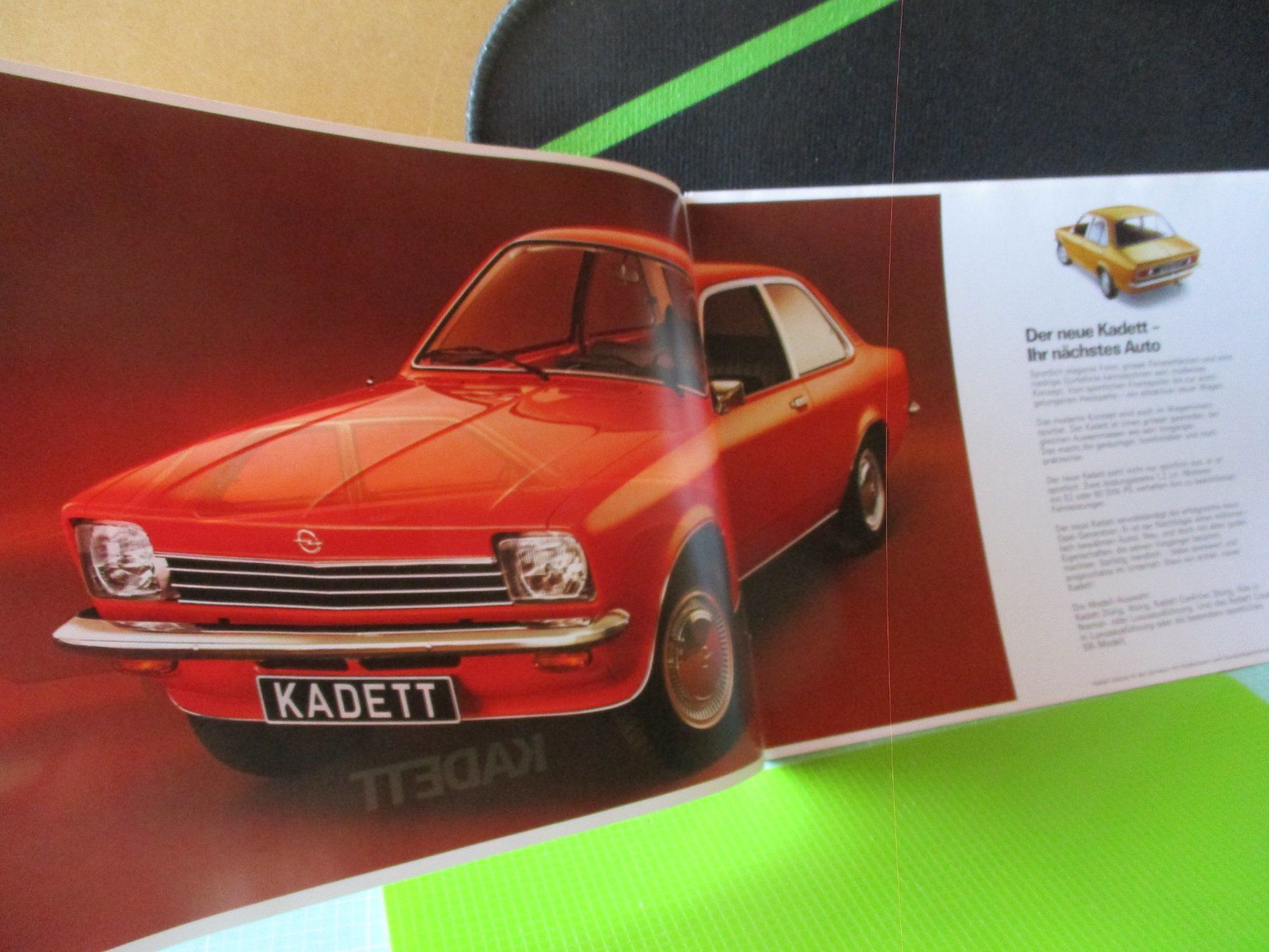 Opel Documenti: Opel  Kadett Prospekt 1973 – Usato da Ottikon Gossau ZH venduto da hokuspokus 1