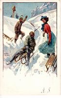 Schlitten Plausch  1909
