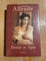Isabel Allende - Porträt in Sepia