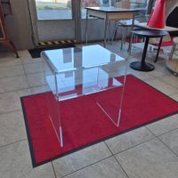 RD Germany Plexiglas Beistelltisch Acryl Regal mit 2 Ablagen