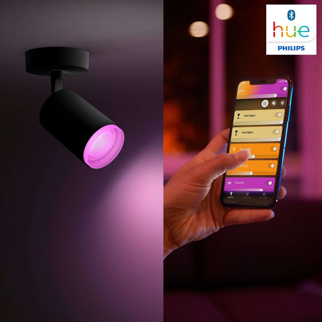 Philips Kronleuchter & Deckenlampen: Philips Hue Fugato Basis BT – Gebraucht aus Fällanden von mr_eyeballz_ 4
