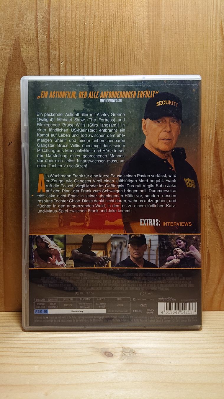 Tutti i DVDs: WRONG PLACE DVD mit Bruce Willis – Usato da Wilderswil venduto da Exebub 1