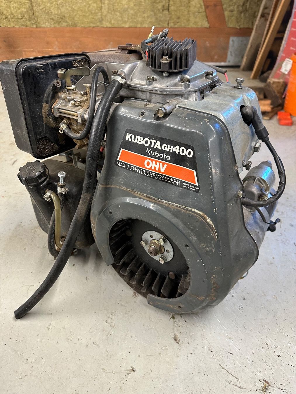 Kubota Raufutterernte: Kubota GH400 Motor – Defekt aus Weiach von