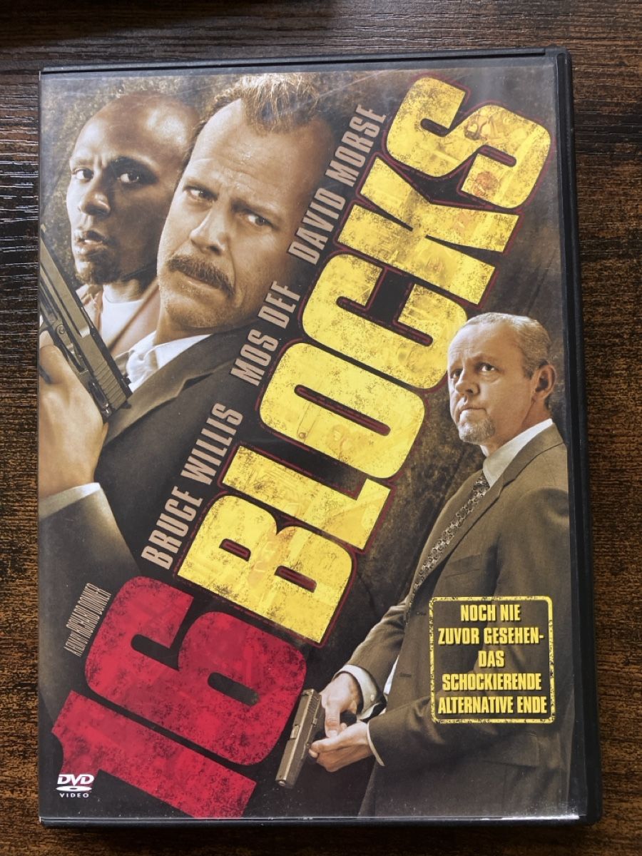 Tutti i DVDs: 16 Blocks DVD – Usato da Glarus venduto da Jhuber78