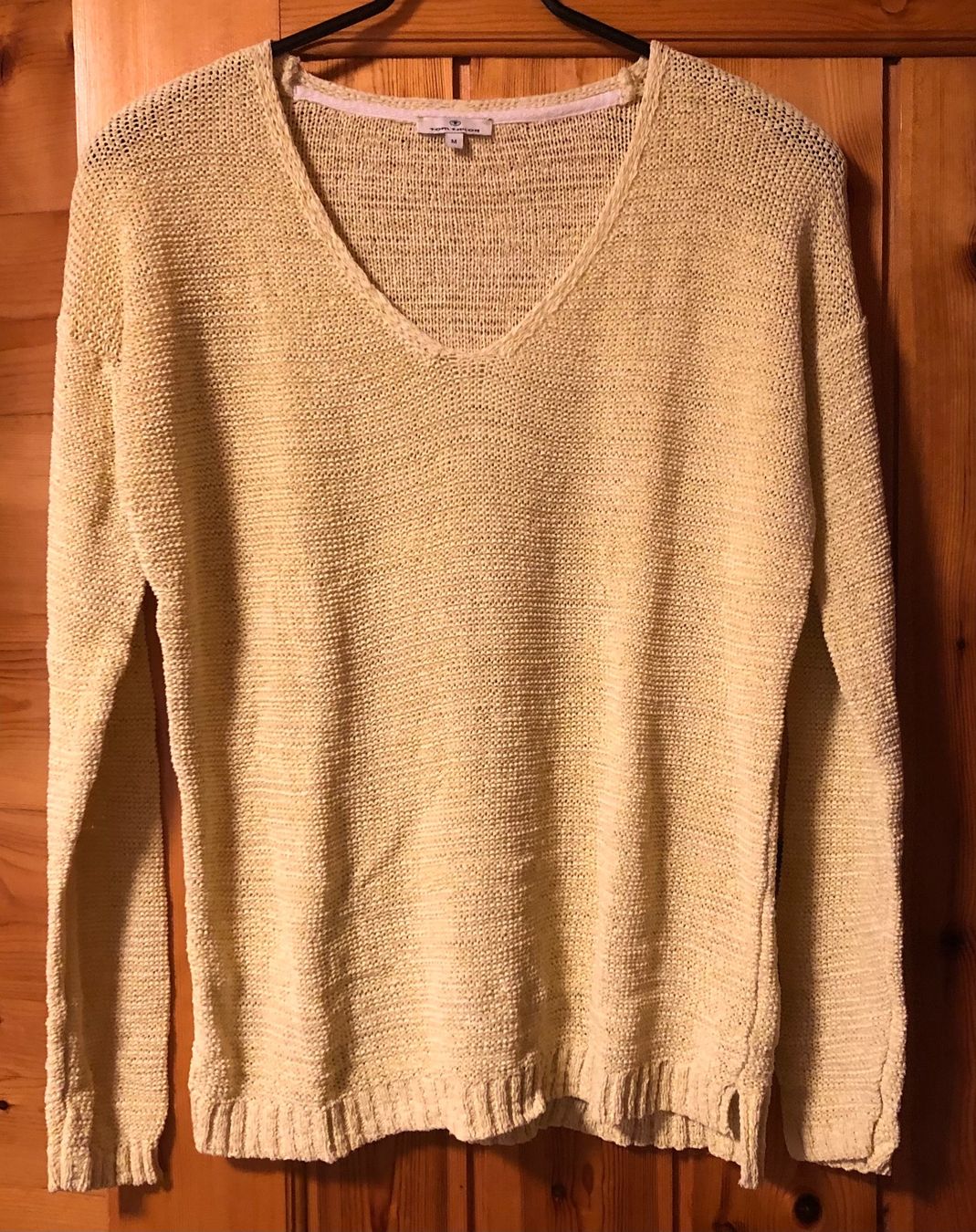 Tom Tailor Pulls & Sweat-shirts: PULLOVER hellgelb, M, Tom Tailor – D'occasion à Mühlebach (Goms) par chr_q6d8