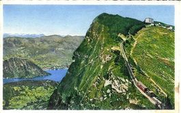 Monte Generoso Bahn TI 1939   rechts unten fleckig