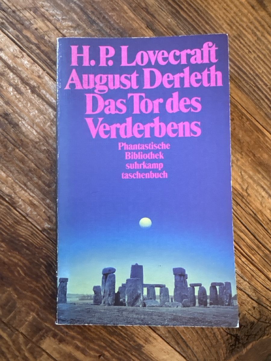 Libri: LOVECRAFT, DERLETH, Tor des Verderbens – Usato da Glattfelden venduto da Ak_5bL