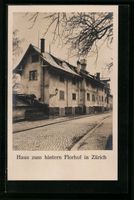 Zürich, Haus zum hintern Florhof, Hirsc
