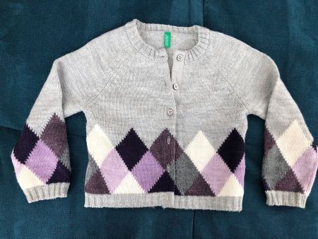 Cardigan von Benetton Gr. 3-4 Jahre
