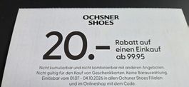 Ochsner Shoes 20 Rabatt Einkauf ab 99.95