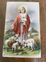 AK Guter Hirte Schafe Heiligenbild Andacht Religion