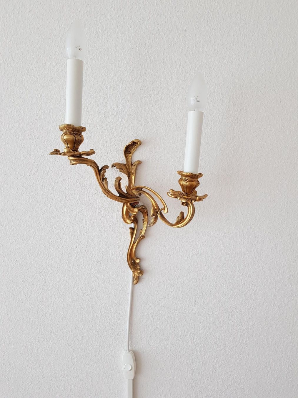 Lampen: 2 x edle, wunderschöne, goldene  Lampenapliquen – Gebraucht aus Weinfelden von Martin_R 3