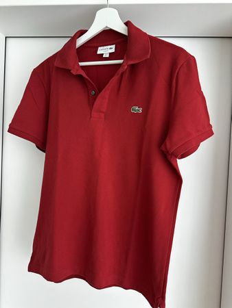 Lacoste Polohemd Rot Grösse L Slim Fit