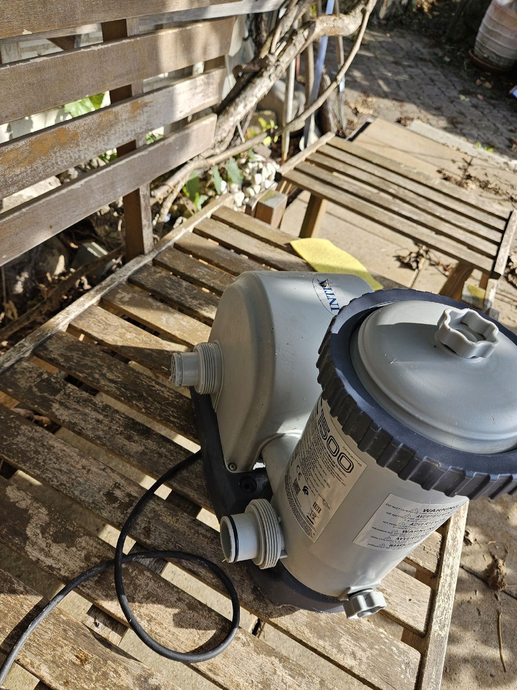 Intex Schwimmbad-Zubehör: Intex Filter Pump C1500 Kartuschenfilter gebraucht – Gebraucht aus Würenlos von Raum5436 3