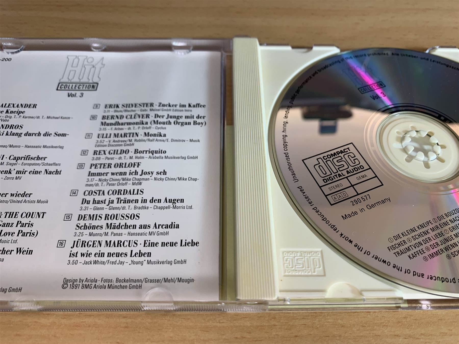 CD: Hit Collection Vol. 3 – Usato da Rikon im Tösstal venduto da Alpenmutz 2
