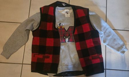 Pull Disney Mickey Mouse + Gilet d'hiver Neuf - Taille L