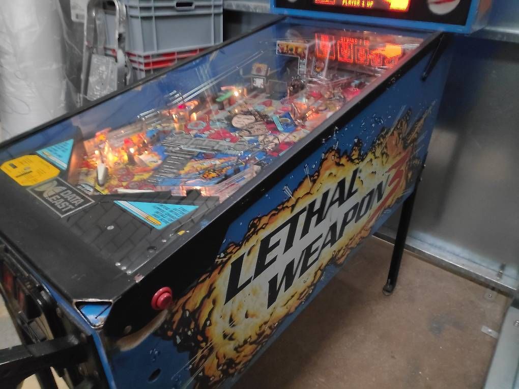 Flipper: Flipperkasten - Data East Pinball - Lethal Weapon 3 – Usato da Bern venduto da anger47 1