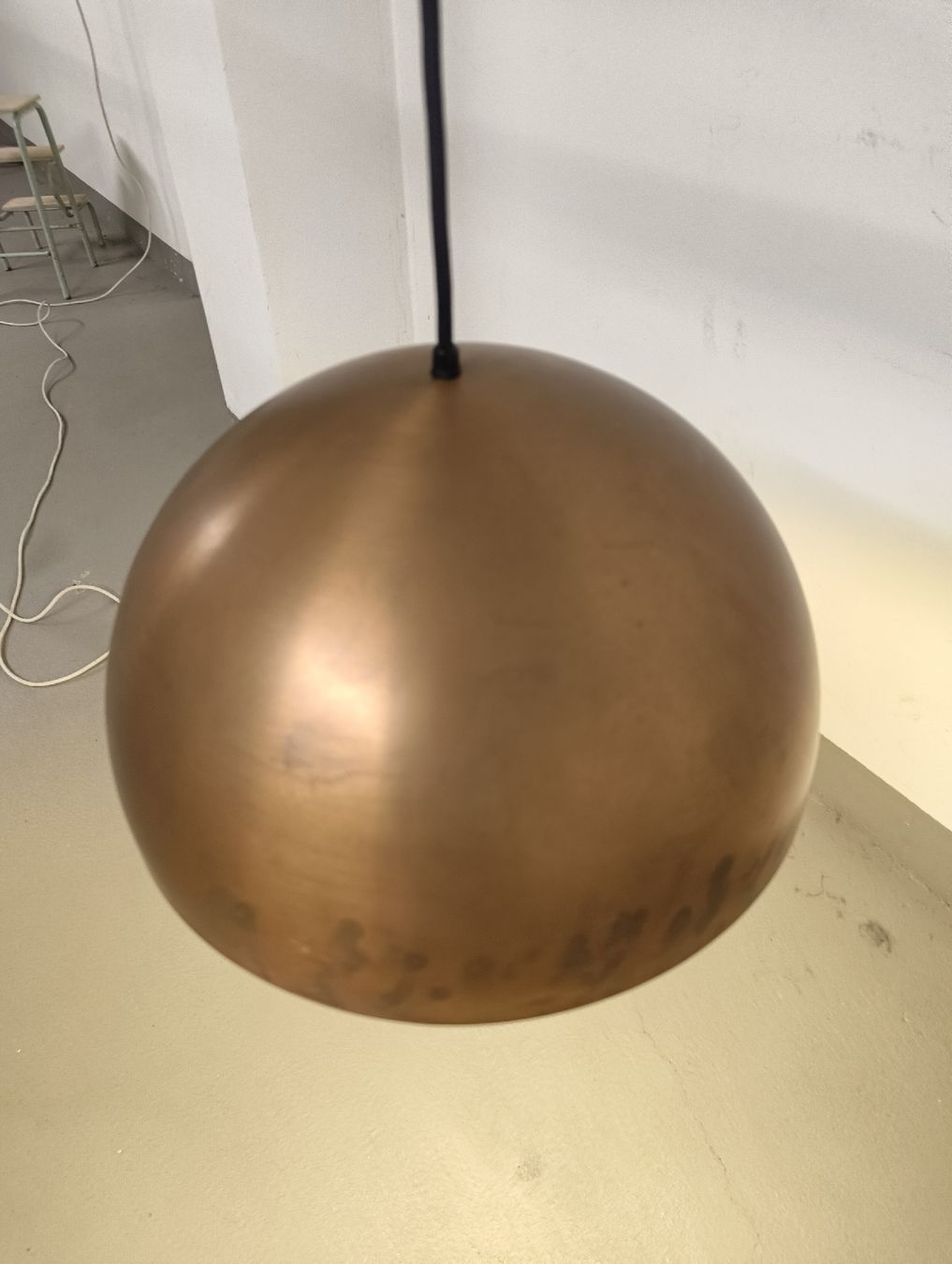 Lampadari & plafoniere: 60er Jahre Kupfer Deckenlampe – Usato da Zürich venduto da BK8000 2