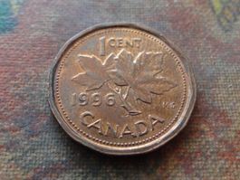 CANADA 1 Cent 1996