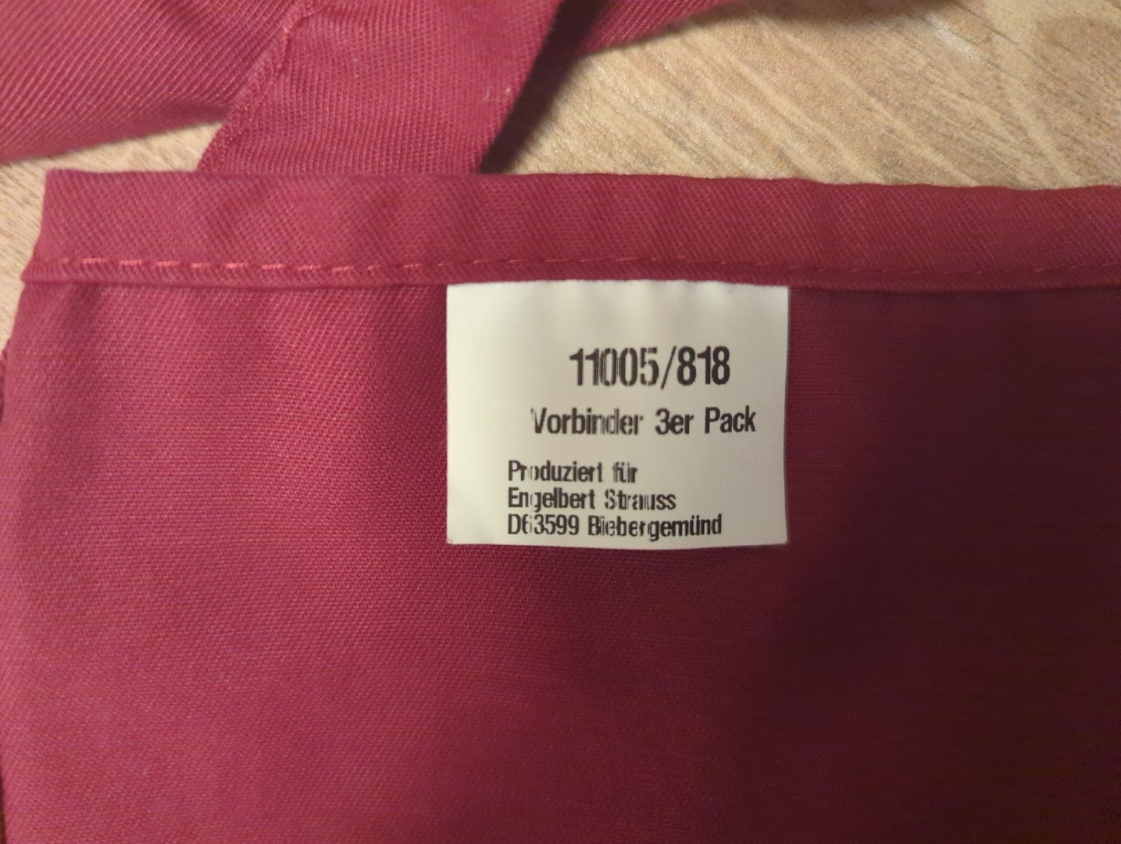 Grembiuli: Vorbinder, Bordeaux / Engelbert Strauss – Nuovo (secondo la descrizione) da Lyss venduto da 3250er 2