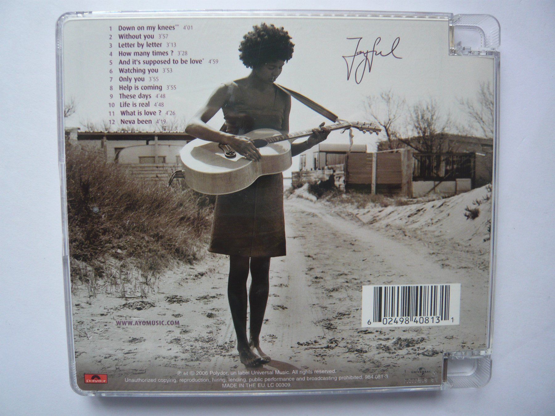 CD: AYO Joyful – Usato da Winterthur venduto da Cajun 1