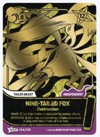 Nine-Tailed Fox SR EN Naruto Mythos TCG