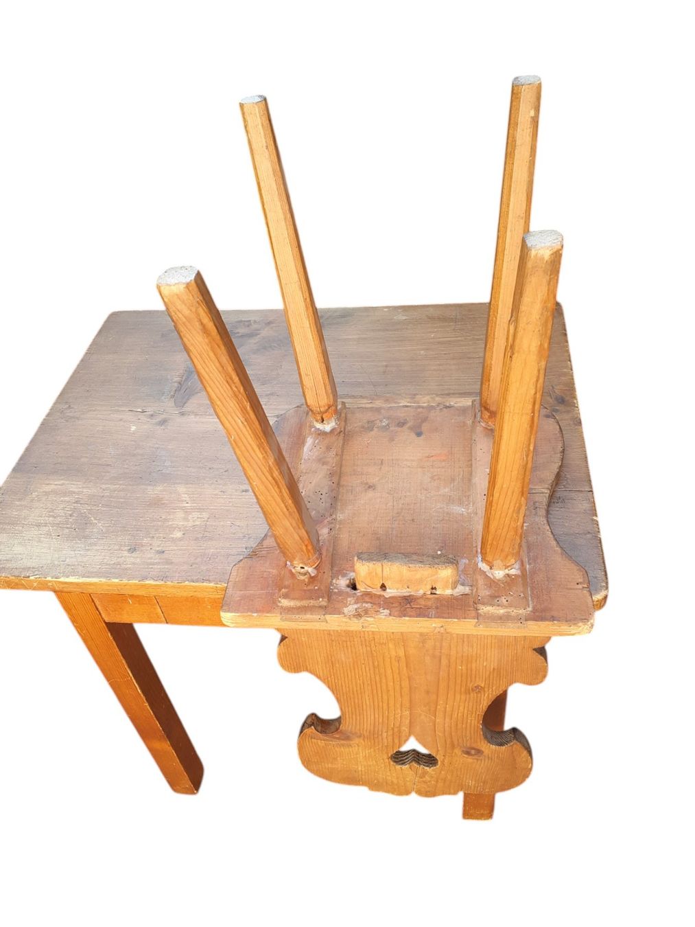 Set di tavolo e panche: Kindertischchen + 2 Stühle 1940er – Usato da Mörschwil venduto da antiksalon21 8