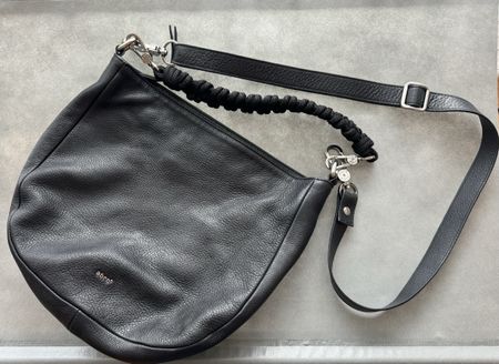 Abro Ledertasche Schwarz