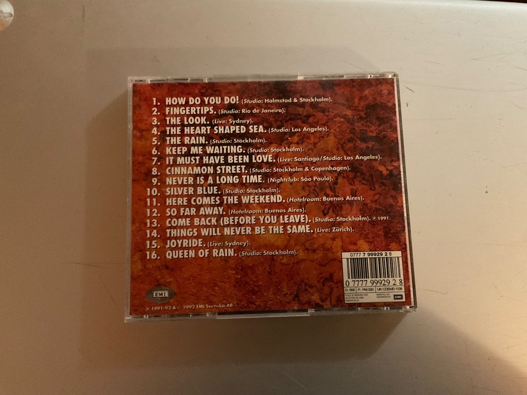 CD: CD Roxette Tourism – Usato da Oberhof venduto da 8Grizzly 2