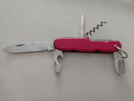 Taschenmesser M.I. Germany rot gebrauchter Zustand