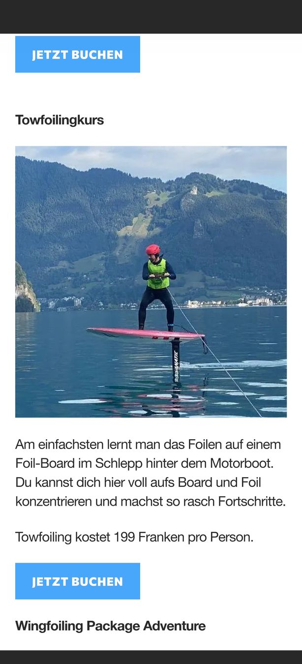 Buoni: 100.- Foiling Gutschein – Nuovo e nell'imballaggio originale da Radelfingen b. Aarberg venduto da gab_g96t 1