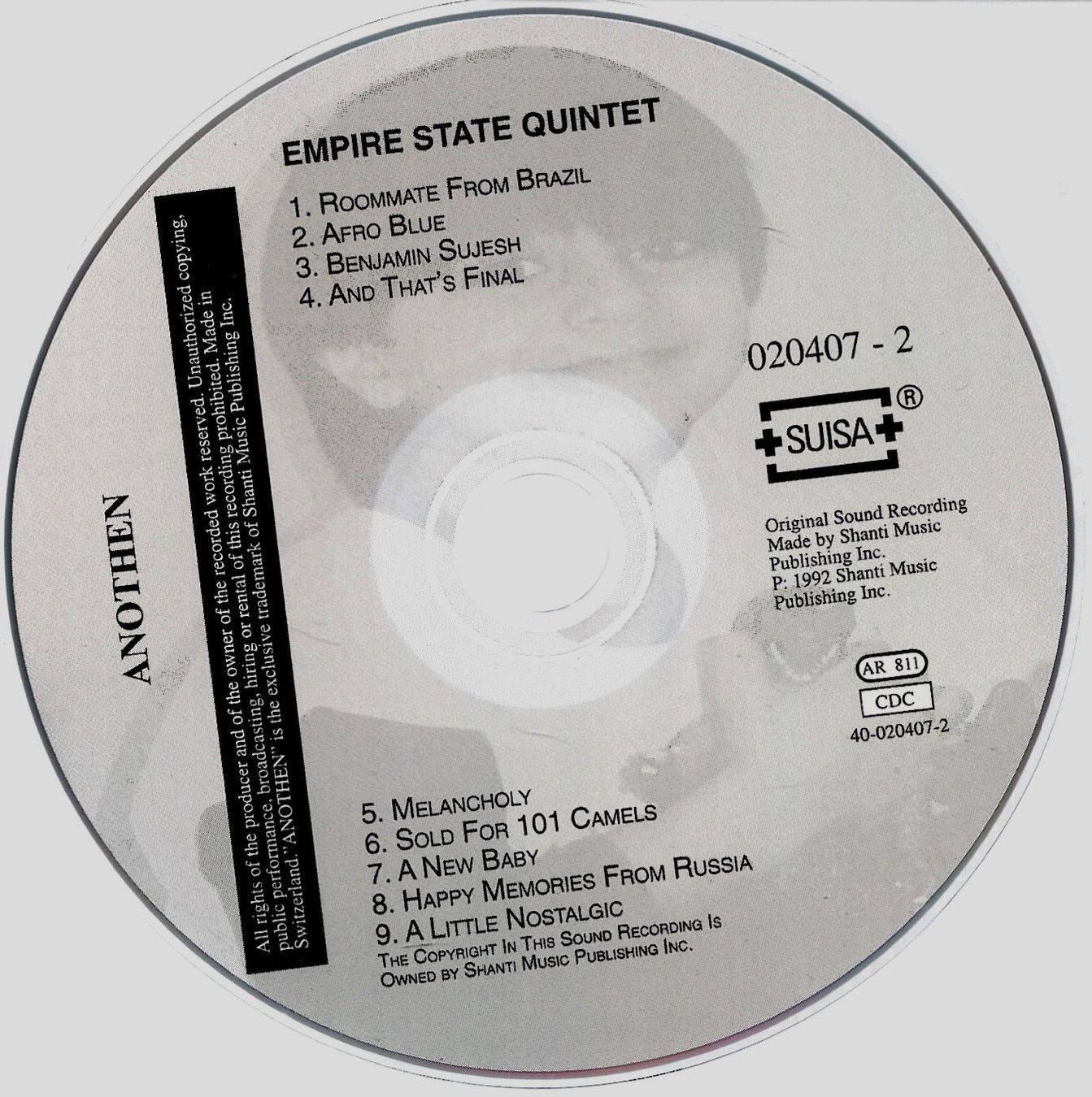 CD: Fritz Renold EMPIRE STATE QUINTET Benjamin Sujesh Jazz CH CD – Usato da Kandergrund venduto da Sososo 2