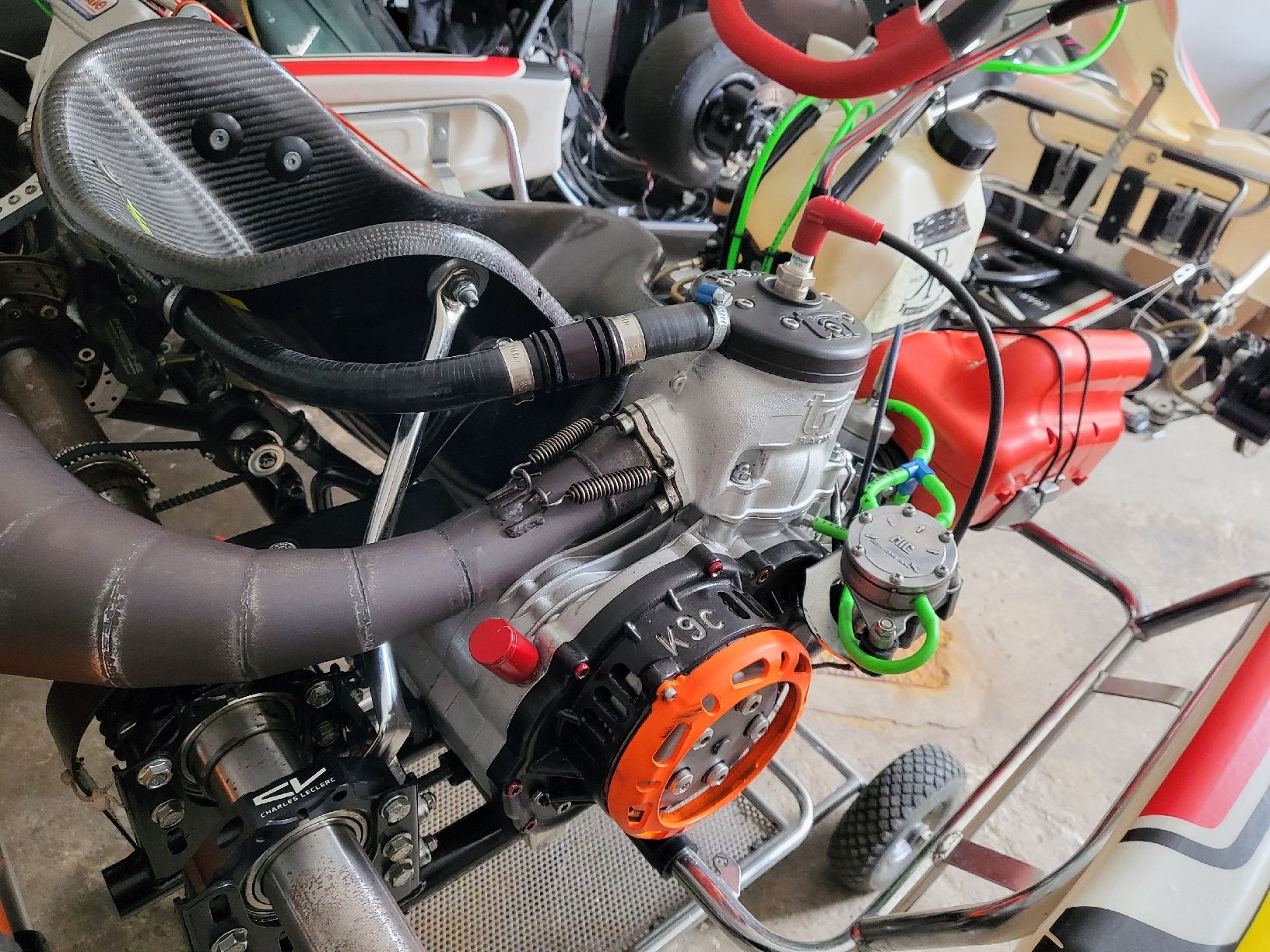 Go-Kart: Kart Charles Leclerc kz – Usato da Wallisellen venduto da Catanese-Racing74 3