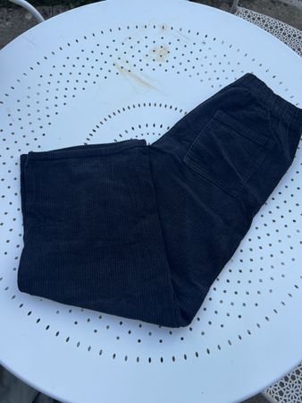 Zara 164 Kordhose schwarz sehr gut