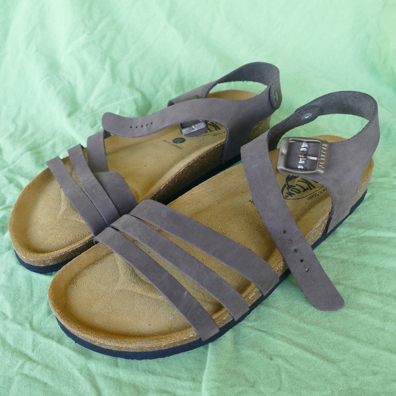 Damenschuhe: Plakton Damen-Sandale Grösse 40 – Neu (gemäss Beschreibung) aus Elgg von San-Mes 1