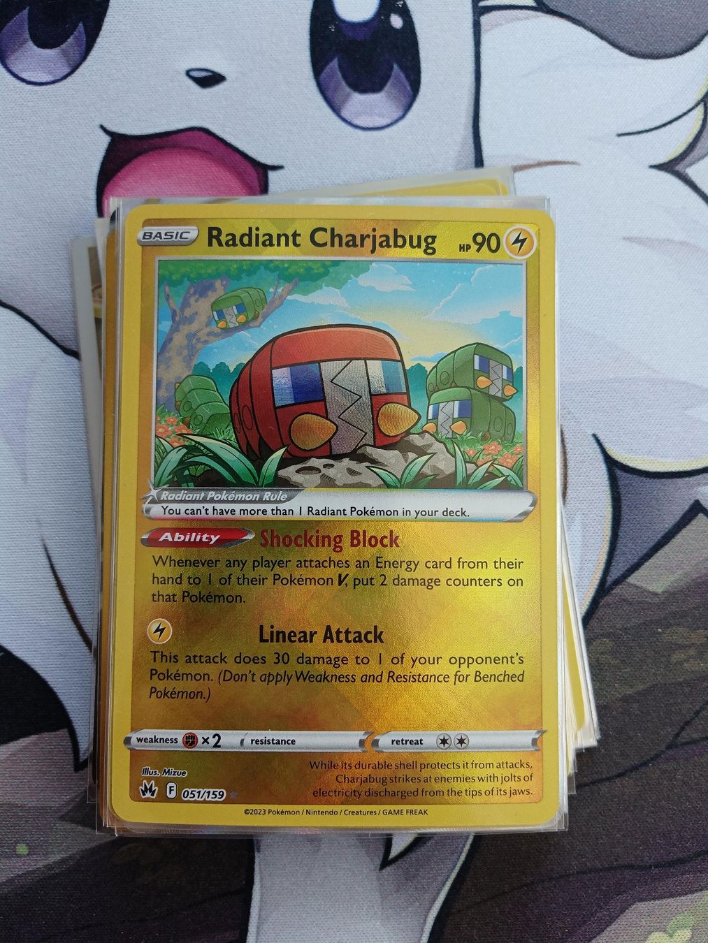 Pokémon Carte collezionabili: Radiant Charjabug - Gallery – Usato da Altstätten SG venduto da GGsGameshop
