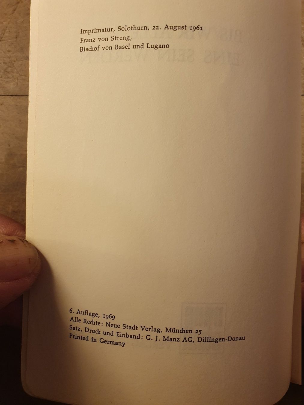 Libri: Bis wir alle eins werden - Chiara Lubich – Usato da Zürich venduto da loosebone 3