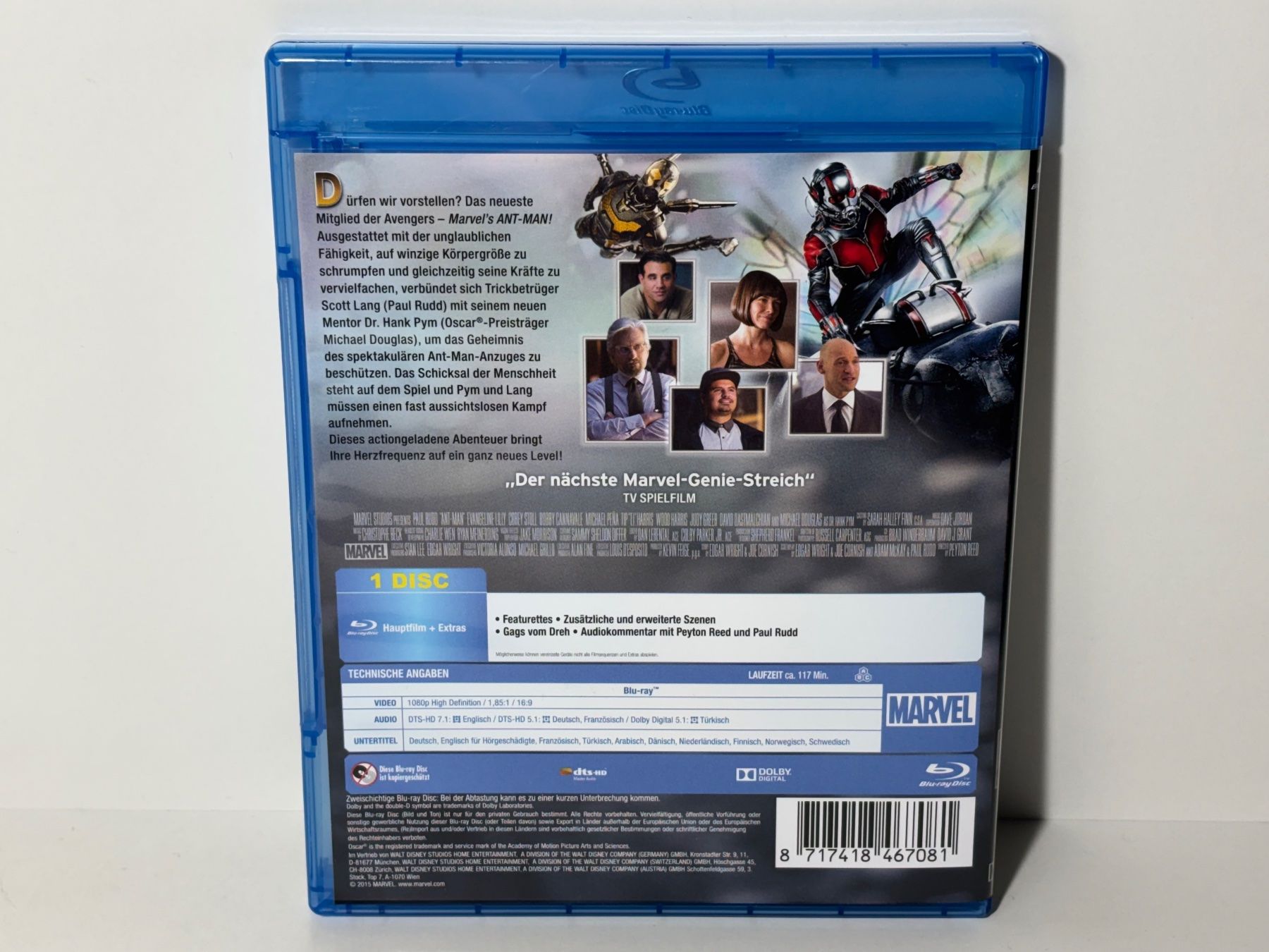 Tutti i DVDs: Ant-Man & Ant-Man and the Wasp Blu Ray – Usato da Wilderswil venduto da Sstriker 2