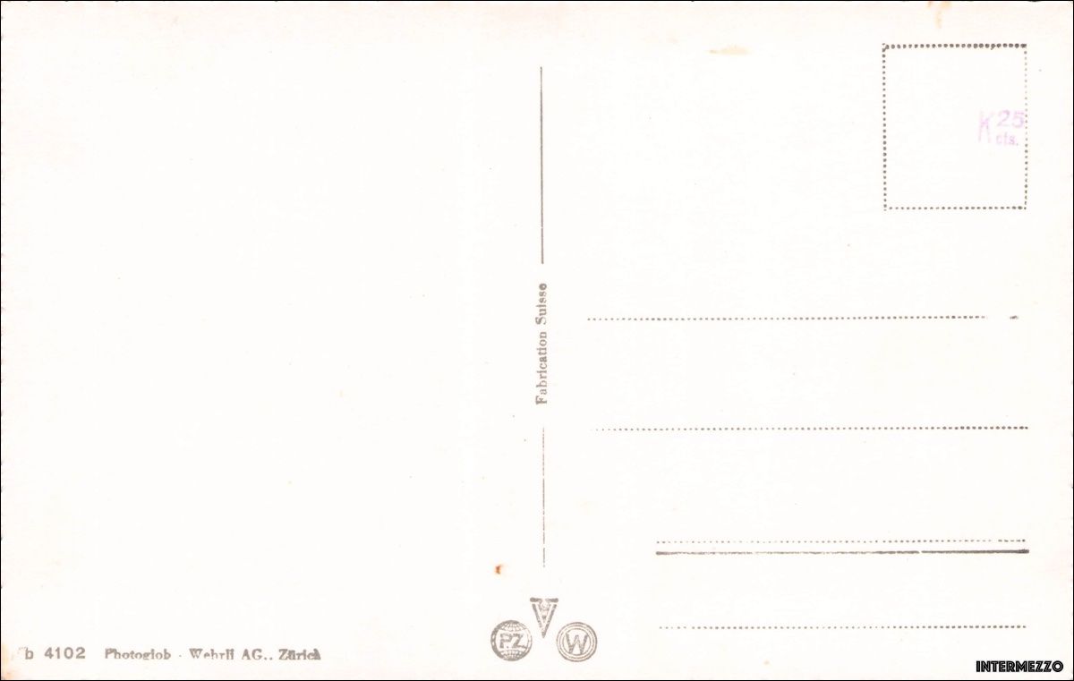 Ansichtskarten: Weesen SG // Postauto Strasse nach Amden, Poststrasse – Gebraucht aus Basel von intermezzo12 1